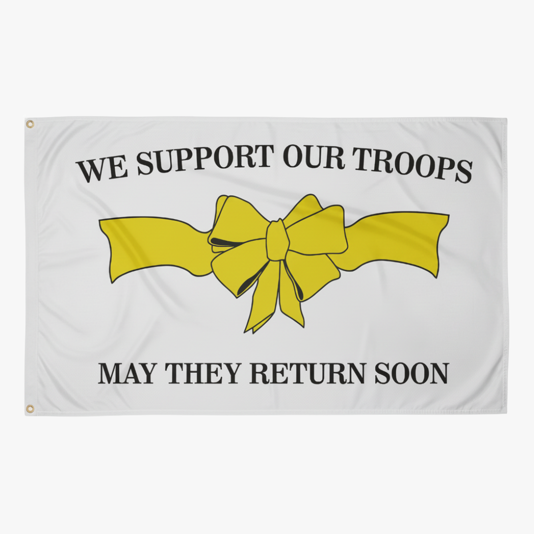 We Support our Troops Flag